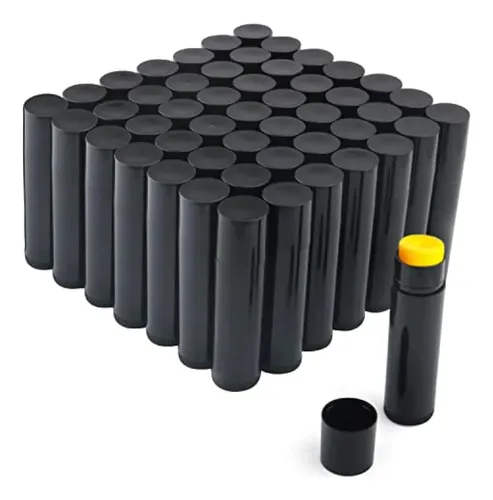50 Tubos De Bálsamo Labial Giratorios De 0.15