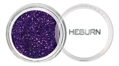 Heburn Gibre Para Ojos Maquillaje Artístico Profesional 3gr Color Violeta 14