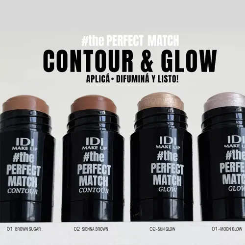 Contorno En Barra Contour Perfect Match Idi Make Up 5g