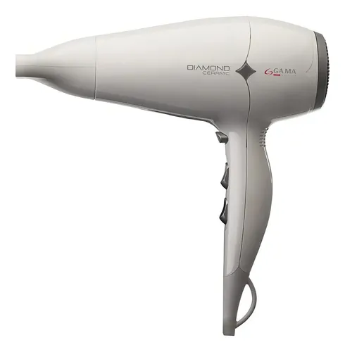 Secador De Pelo Gama Diamond Ceramic 2300w Profesional Color Blanco