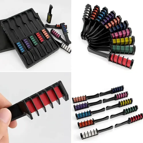 M Diez Cepillos Temporales Para Teñir El Cabello `