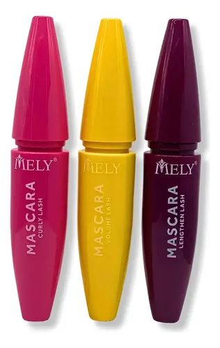Rímel Mascara De Pestañas Volumen Alarga Y Riza Make Up Color Lengthen