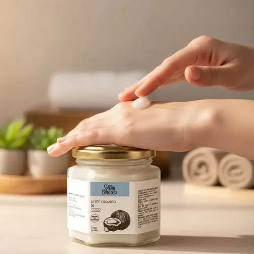 Aceite De Coco Virgen Organico Sentida Botanica 130ml Tipo de piel Todo tipo de piel