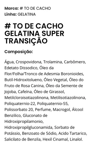 Salon Line Gelatina Capilar Transición X550g Curly Girl Defi