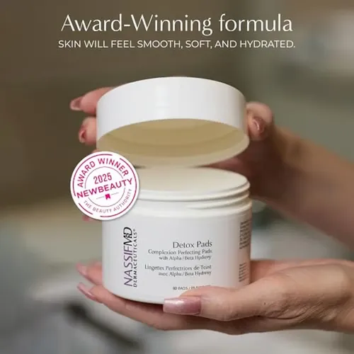 Almohadillas Desintoxicantes Exfoliantes Nassifmd | Fa Aha/b