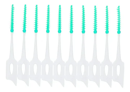 Cepillos Interdentales Desechables Suaves 160 Pcs Verde