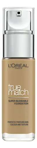 Base de maquillaje líquida L’Oréal Paris True Match Super-Bendable Base De Maquillaje True Match Super Blendable L’ Oréal Paris tono golden sun 5.5dw – 30mL 30g