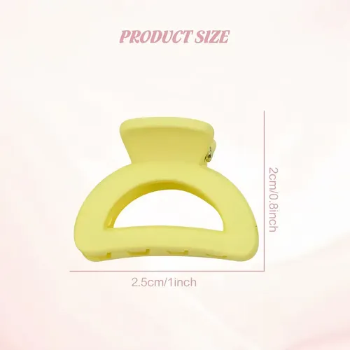 Set 20 Hebillas Tipo Garra Para El Pelo 20pcs