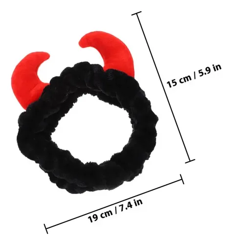 3 Diademas Para Mujer Con Forma De Cuerno Para El Cuidado De