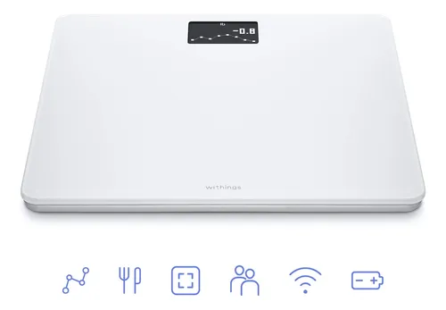 Báscula Inteligente Withings Body Digital Wi-fi Con Sincroni