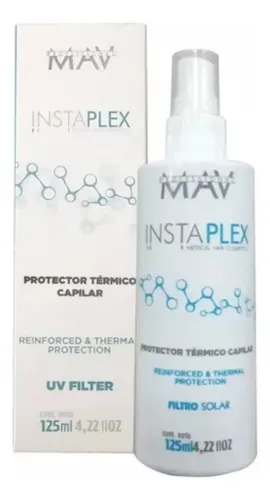 Reparador Puntas Protector Térmico Instaplex Mav Brillo Plex