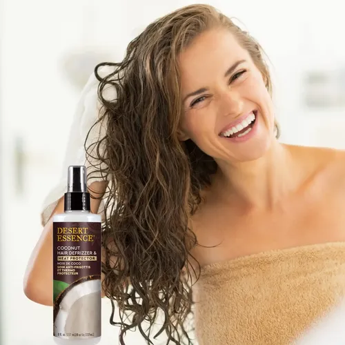 Desfrizador Capilar Y Protector Térmico Desert Essence Cocon