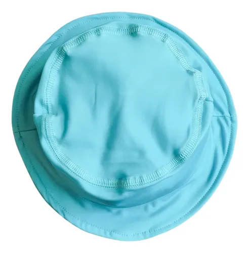 Gorro Infantil Tela Malla Bebe Niño Piluso Con Protección Uv Color Turquesa Talle 4