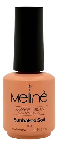 Meline Esmalte Semipermanente Gel Led/uv 953 Sunbaked Soil