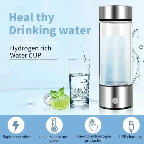 Botellas De Hidrógeno Eléctricas 450 Ml For Uso Diario Z