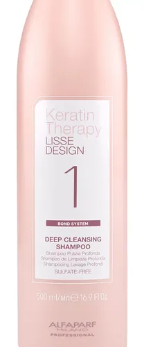 Paso 1 Alisado Liss Design Alfaparf Shampoo X 500ml Limpieza
