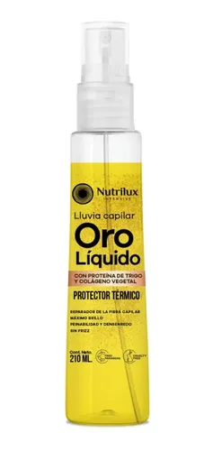 Oro Liquido 250ml Nutrilux Pre Plancha, Protector Termico
