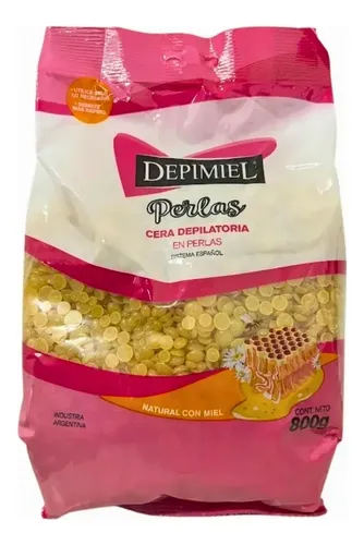 Combo X12 Ceras En Perlas Natural Para Depilar Depimiel 800g