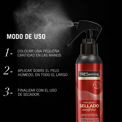 Coat Spray Tresemmé Sellado Antifrizz 190 Ml
