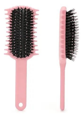 !cepillo Para Cabello Rizado, Cepillo Definidor De Rizos…^ Green Brush