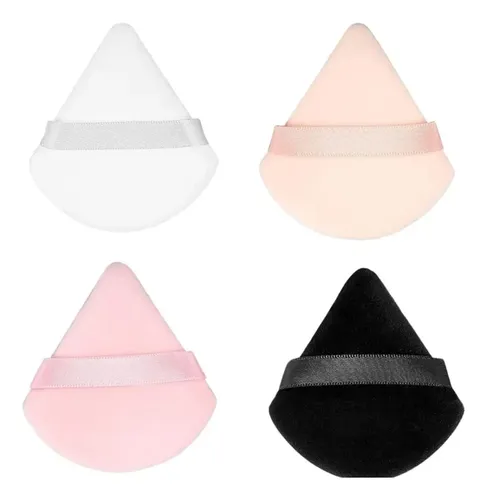 4 Esponjas Faciales Triangulares Suaves, Herramientas De