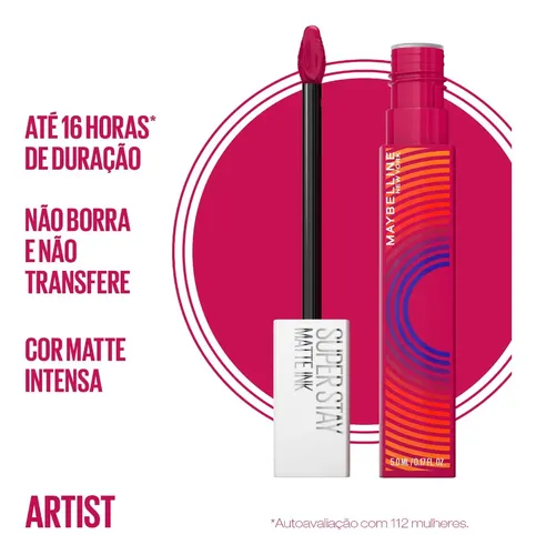 Labial Maybelline Music Collection Mate Color Artist