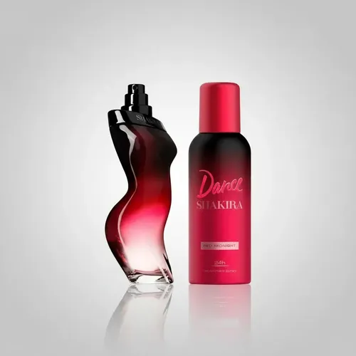Perfume Mujer Shakira Dance Red Midnight Edt 80ml + Deo Set