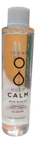 Agua Micelar Keep Calm Icono Sin Perfume Hipoalergenico