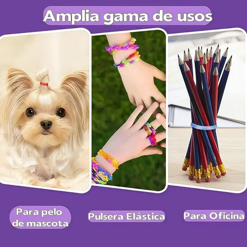 2200 Ligas For El Cabello Y Pinzas For Niñas Accesorios