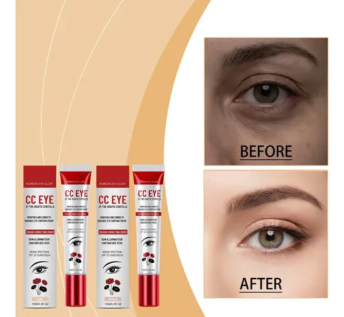 Crema De Protección Solar Para Ojos Que Atenúa Las Manchas P Día