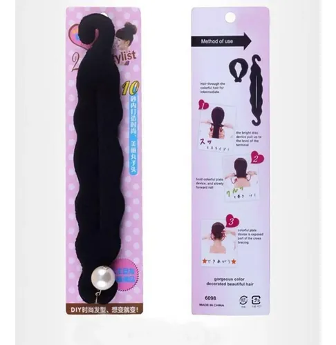 2 Piezas Herramientas De Estilo De Cabello Wendy Mall Negro