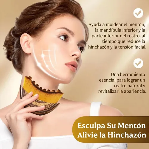 Z7t| 2pcs Cepillo Facial De Contorno Linfático, Lymphatic