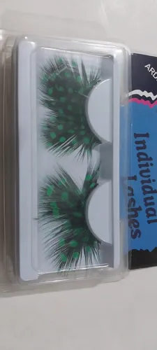 4 Pestañas Postizas Plumas Lunar Maquillaje Artistico Ydnis