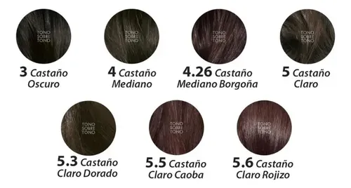 Tintura Coloración Biferdil Tono Sobre Tono Kit Sin Amoniaco Tono Nº8.73 Rubio Claro Chocolate Dorado
