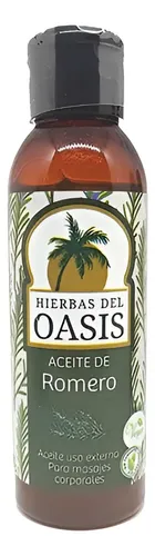 Aceite Masajes De Romero Hierbas Del Oasis 60cc