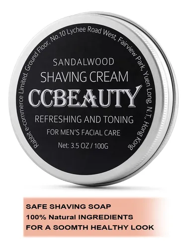 Set De Brocha Para Afeitar Ccbeauty 4 En 1 Con Jabón 100g Y