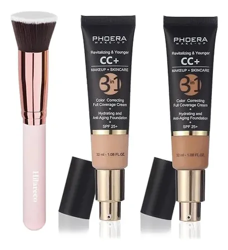 Phoera Cc Cream Hilareco Full Coverage Foundation Anti Aging
