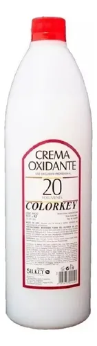 6 Botellas De Crema Oxidante Marca Silkey (20 Vol) 900ml