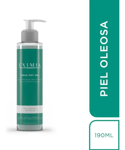 Eximia Aqua Mat Gel X190 Ml. Gel Limpiador Pieles Grasas