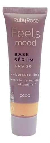Base Sérum Ruby Rose Ligera Vitamina E Protector Solar Tono 2