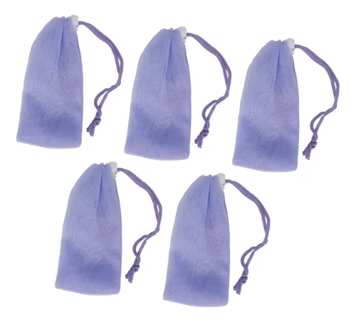Soap Foaming Net, 5 Unidades, Bolsa Protectora De Malla Con