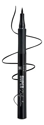 Delineador Líquido Para Ojos Avon Super Definition Black 1ml