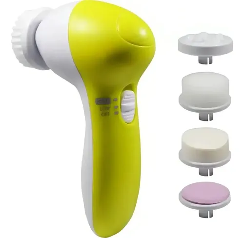 Cepillo Facial Masajeador Exfoliante Limpieza 5 En 1 A Pilas