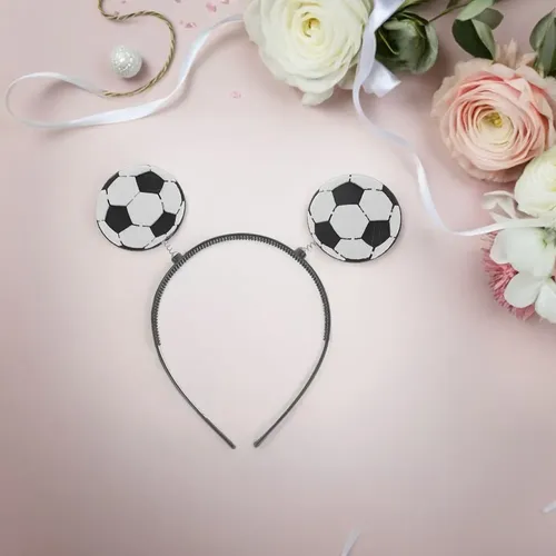 @\. 6 Diademas De Fútbol: Diadema Con Forma De Bola, .bo