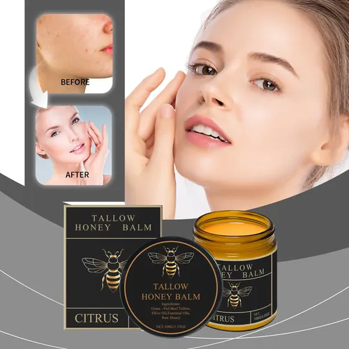 Bálsamo Humectante Miel Y Sebo Facial Corporal Frutal