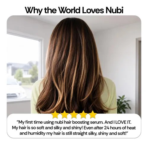 Serum Capilar Nubi Hair Aceite De Marula 60ml Brillo