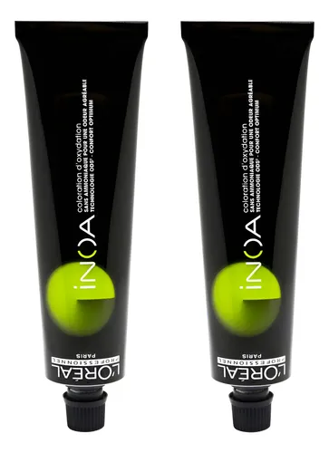 Kit Tintura Loreal Inoa X 2 Unidades Sin Amoniaco Coloración