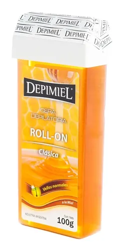 Depimiel Cera Depilatoria Roll On Clasica De Miel 100g X6