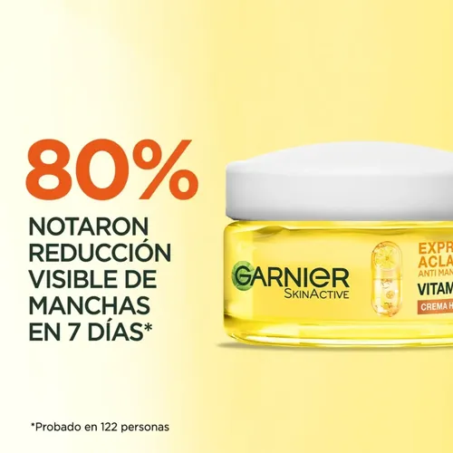 Crema Facial Hidratante Garnier Vitamina C Fps 30 X 50 Ml