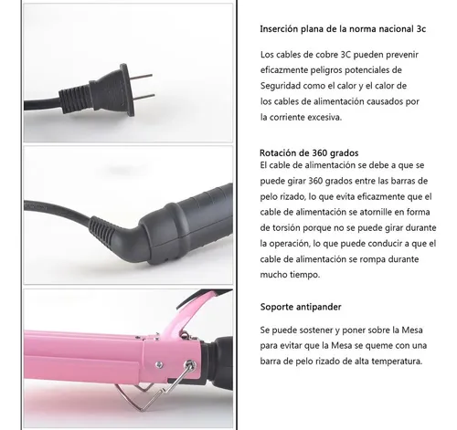 Cf Ferro Do Modelador De Cabelo Das Pinças 3 Do ..64165
